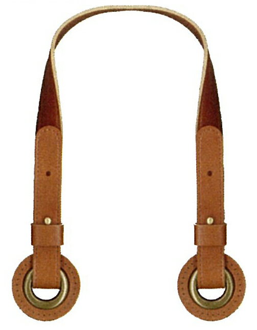 合成皮革持ち手　手さげタイプ　55cm(最長59cm)×幅2cm　2本入　YAK-560　(取り寄せ品)　(メール便可)