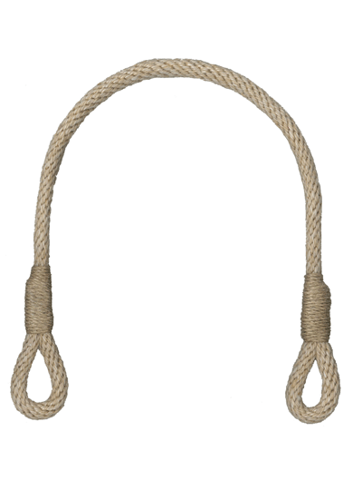 麻バッグ持ち手 手さげタイプ 37cm BM-3648 (取り寄せ品) (メール便可)