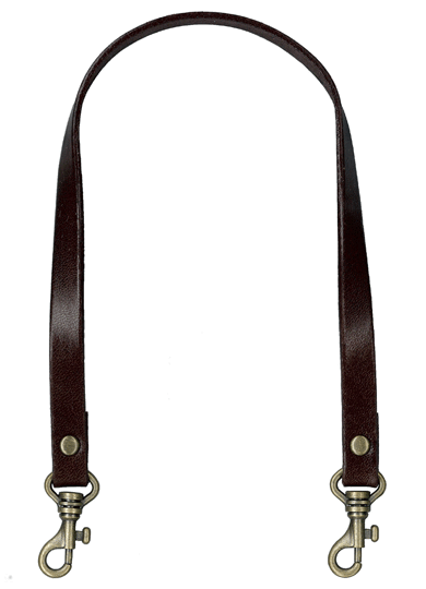 本革手さげタイプ持ち手　38cm　BM-3825A　(取り寄せ品)　(メール便可)