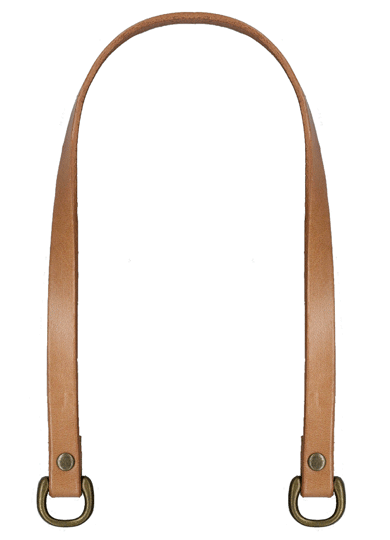 本革手さげタイプ持ち手　40cm　BM-4030A　(取り寄せ品)　(メール便可)