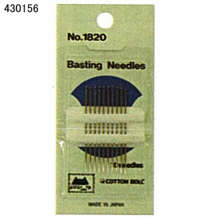 コットンボール　CB しつけ針　42.4mm　10本入　430156　(メール便可)