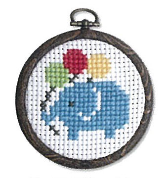 まんまるフレーム　ゾウ　NO_7769　(取り寄せ品)　(メール便不可)