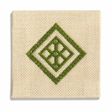 コースター　(スターターキット)　こぎん19(緑)　(取り寄せ品)　(メール便可)