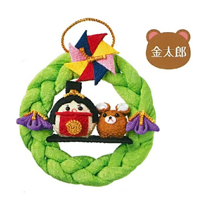 パナミ 手芸キット 端午の節句 金太郎 端午のリース LH-165 (取り寄せ品) (メール便不可)