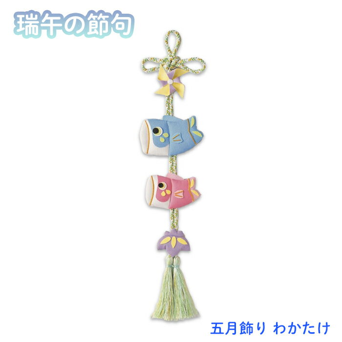 パナミ 五月飾り わかたけ 端午の節句 キット こどもの日 こいのぼり TG-4 (取り寄せ品) (メール便可)