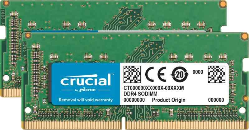 Crucial ΡPCߥ 16GB(8GBx2) DDR4 3200MT/s(PC4-25600) CL22 SODIMM 260pin CT2K8G4SFRA32A