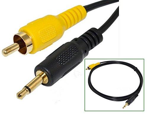 y֗ȕϊP[u23 by WYVERN AUDIO z 3.5 mm m  RCA m IX̃IX ϊ AUX I[fBIP[u 1.8m/6ft