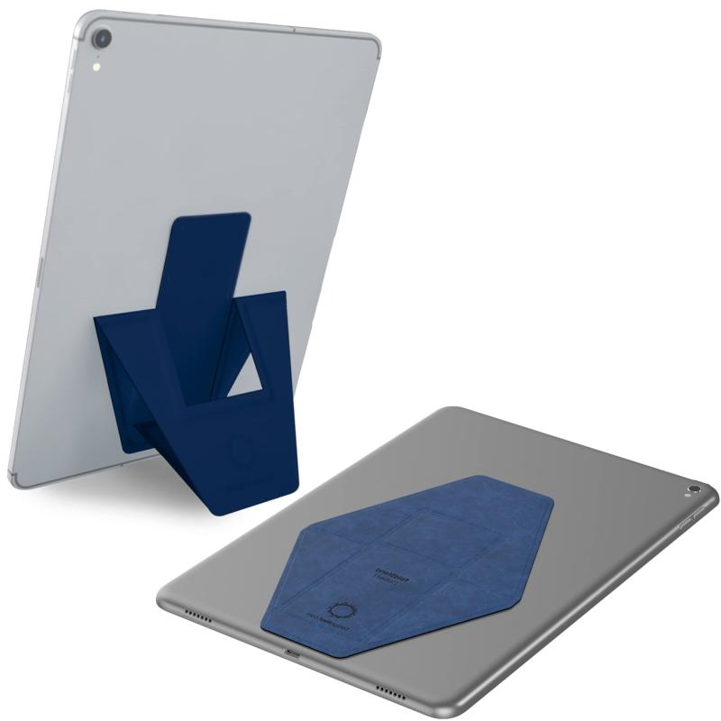 FoldStand Tablet タブレットスタンド 超薄型 縦置き 横置き 2Way 貼り付け パッドスタンド 落下防止 繰り返し使える