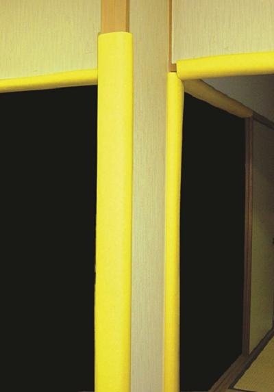 【 条件付 送料無料 】CK−1【 50本入 】クッションカバー（50mm〜100mm程度まで）t10mm×長さ1.65mオレ..