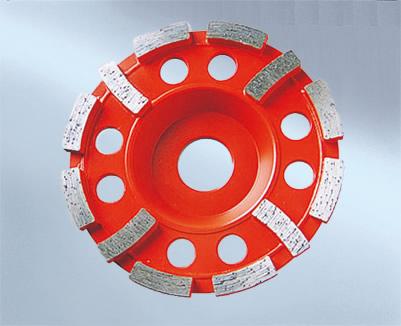 ダイヤモンドカップホイール100×5.0×7.0×20.0CY−4A　コンクリートカップダイヤ　【 ヤマグチ 】