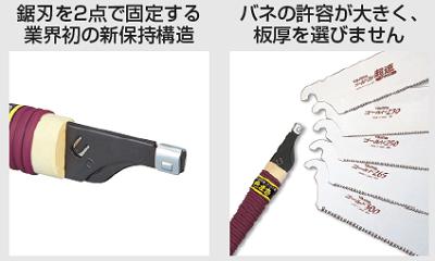 ゴールド鋸265　超速GN−265CH【　刃渡り ： 265mm 　】【　色まき柄　9寸目　】一般・精密造作、太物切断【　株式会社TJMデザイン　】