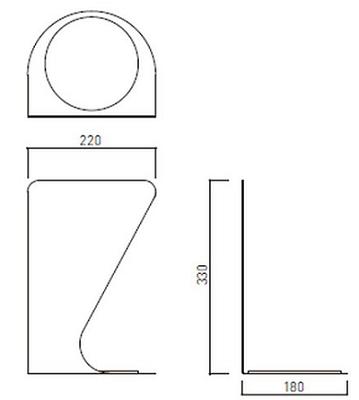 消火器ボックス（ 据置・コーナー兼用型 ）SK—FEB—FG350—2　【 10型 】【 △デザイン 】【 スチール製 】【 防災・消火器BOX 】【シルバー・ホワイト・ブラック・ブルー】神栄ホームクリエイト（新協和）