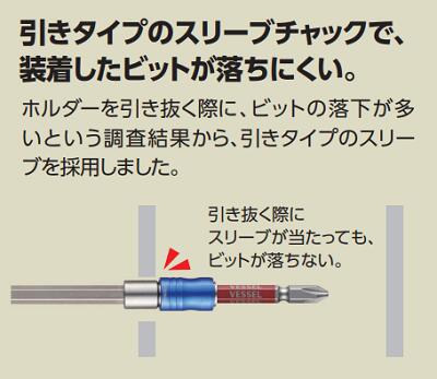 �������󥰥ӥåȥۥ����No��EXH��150����Ĺ 150mm������å��� 13mm��ξƬ�ӥåȤ��Ȥ���������ϡ��ɹݡ�18V��40V�б�������6��35mm�� ����������ü���� �۳�����ҥ٥å����VESSEL��