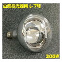 白熱投光器用 レフ球【 110V − 300W 】投光器用 替え球【 1個 】 300W