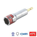 KTC 難攻不落(六角) 19mm【 No.BZP63-19 】インパクトドライバ用ソケットビット18V対応 ソケット京都機械工具株式会社( KYOTO TOOL )