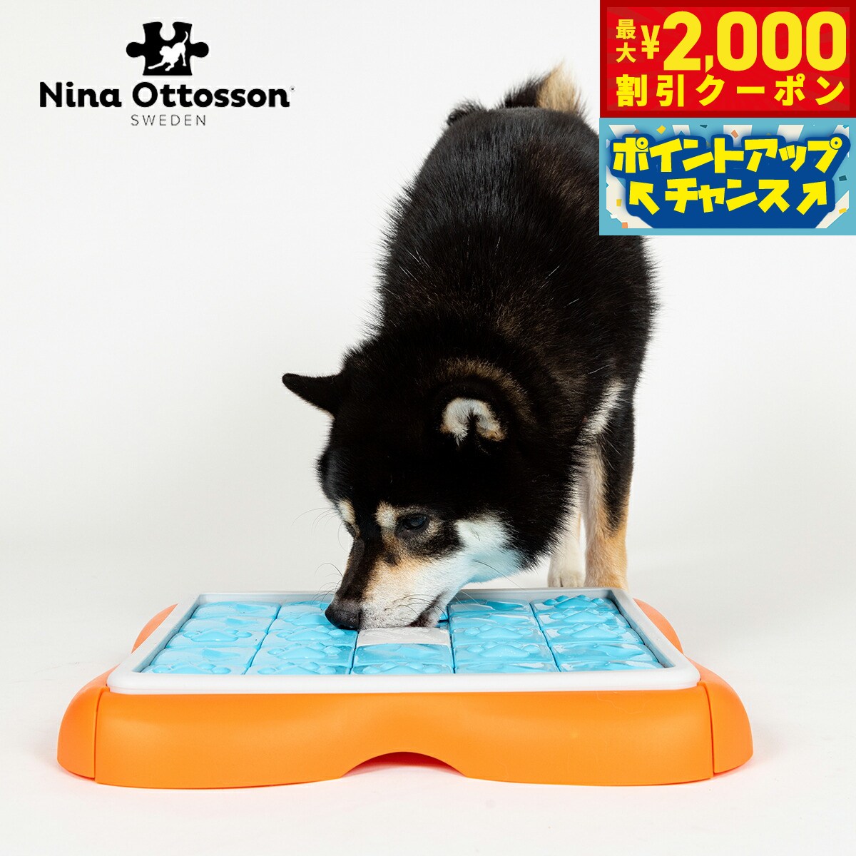 【最大2000円OFFクーポン！＆店内ポイント最大52倍！本日限定！】ニーナ オットソン 知育トイ チャレンジスライダー 犬 猫 ノーズワークトイ...