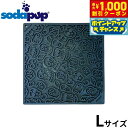 【8/1限定!1000円OFFクーポン配布】ソダパップ Eマット ゾンビ ドッグフィーダー L ブラック【送料無料】 フードボウル 早食い防止 スローフィーダー