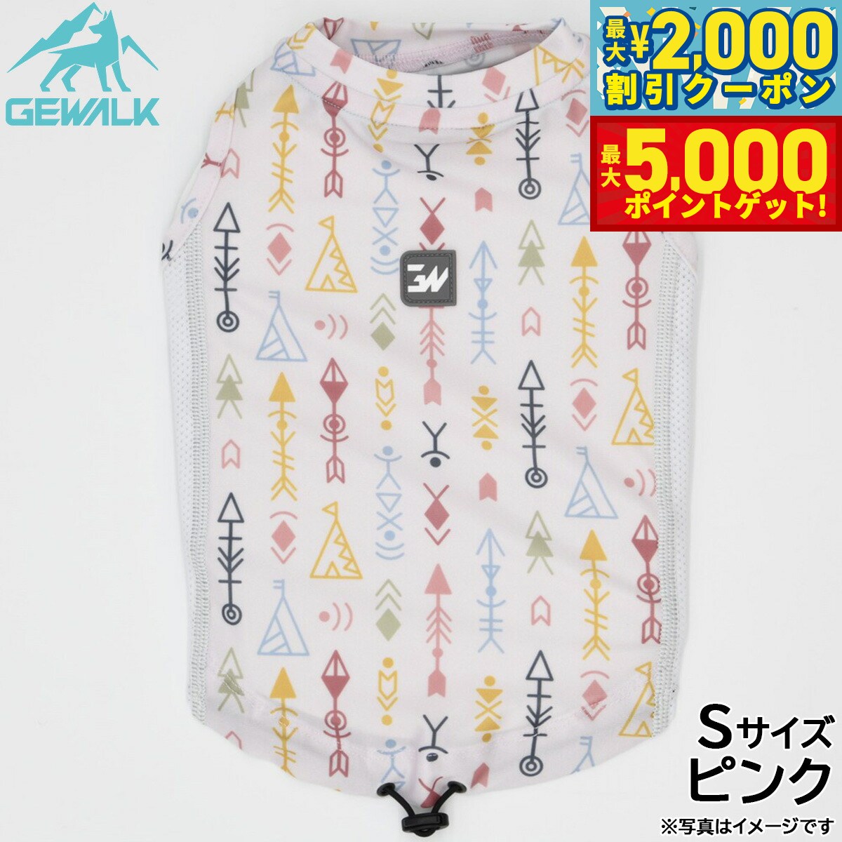 【最大2000円OFFクーポン＆ポイントさらに+5倍】ジウォーク GEWALK ネイティブアメリカン プリント ア..