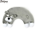 Solgra ソルグラ シュナウザーピロー グレー