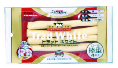 乐天商城 - 【店内ポイント最大54倍！マラソン限定！】ペッツルート トラッドホワイトガム 棒型 4本 犬用品/ペットグッズ/ペット用品