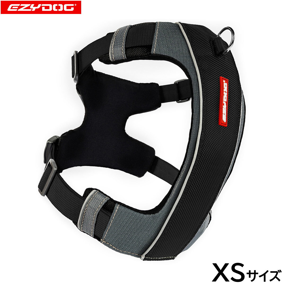 【店内ポイント最大44倍！11月30日！】イージードッグ EZYDOG エックスリンクハーネス XS ブラック【送..