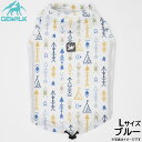 【店内ポイント最大42倍!11月1日!】ジウォーク GEWALK ネイティブアメリカン プリント アクティブ サンシェード タンクトップ L ブルー 犬服 ドッグウェア ペットウェア