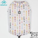 【店内ポイント最大42倍!11月1日!】ジウォーク GEWALK ネイティブアメリカン プリント アクティブ サンシェード タンクトップ XL ピンク 犬服 ドッグウェア ペットウェア