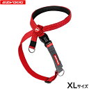 【8/1限定!1000円OFFクーポン配布】イージードッグ EZYDOG クロスチェックハーネス XL レッド【送料無料】 ハーフチョーク しつけ トレーニング...