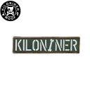 KILONINER キロナイナー カスタマイズ用パッチ Stencil Patch Jungle ワッペン