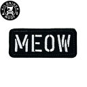 KILONINER キロナイナー カスタマイズ用パッチ MEOW Stencil Patch Black/White ワッペン