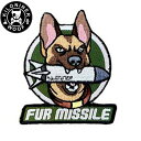 KILONINER キロナイナー カスタマイズ用パッチ FUR MISSILE Patch Green ワッペン