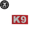 KILONINER キロナイナー カスタマイズ用パッチ K9 Patch L Red ワッペン