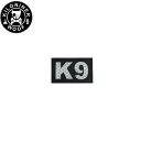 KILONINER キロナイナー カスタマイズ用パッチ K9 Patch S Black ワッペン