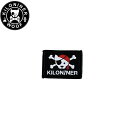KILONINER キロナイナー カスタマイズ用パッチ Mini JOLLY ROGER Patch ワッペン