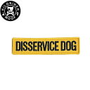 KILONINER キロナイナー カスタマイズ用パッチ Disservice Dog Patch ワッペン
