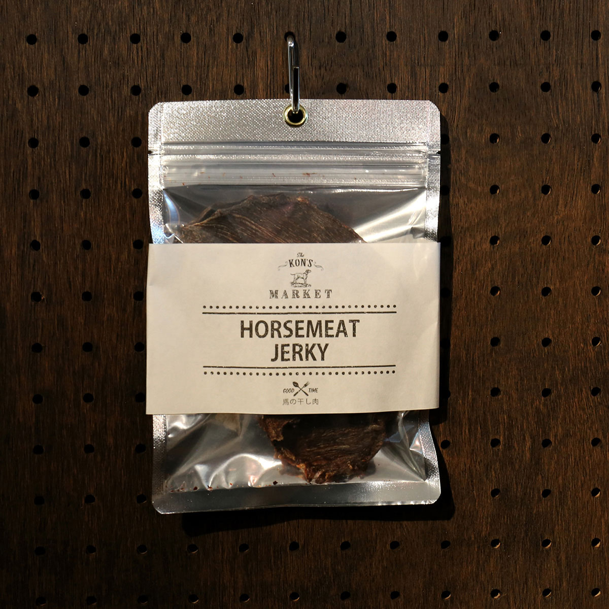 Horse - 【店内ポイント最大40倍！5月20日！】KON'S MARKET（コンズマーケット） 馬の干し肉犬用おやつ 無添加 国産
