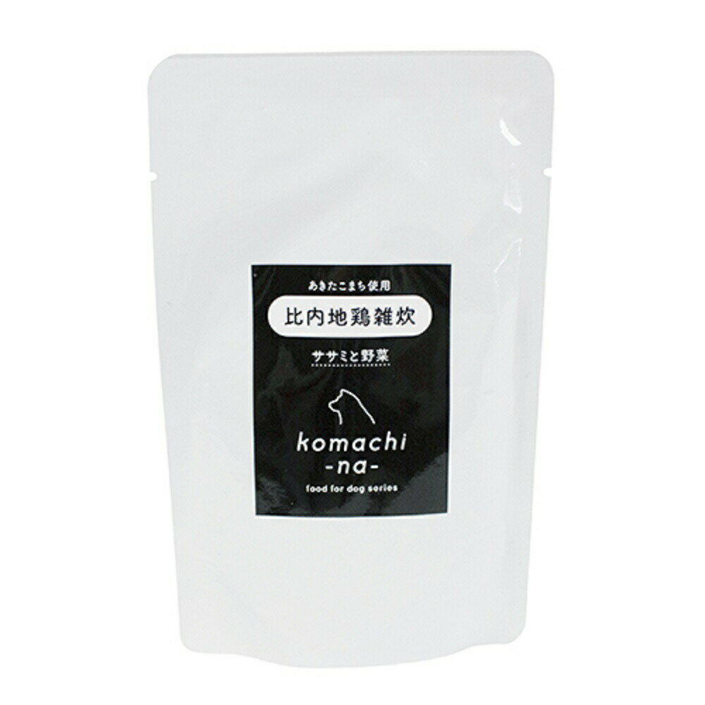 komachi-na- （こまちな） 比内地鶏雑炊 ささみと野菜 80g