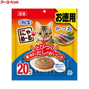 アース・ペット ねこモテ にゃめ〜る かつお 猫用おやつ 12g×20本