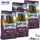 HAPPY DOG ハッピードッグ ドッグフード センシブル アイルランド サーモン&ラビット スキンケア(成犬~シニア犬用) 1kg×4個セット【送料無料】 無添加