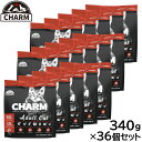 チャーム CHARM キャットフード アダルトキャット 成猫用 穀物不使用 340g×36個セット