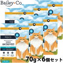 ベイリーコー Bailey+Co キャットトリーツ フリーズドライ 丸ごとアンチョビ 70g×6個セット