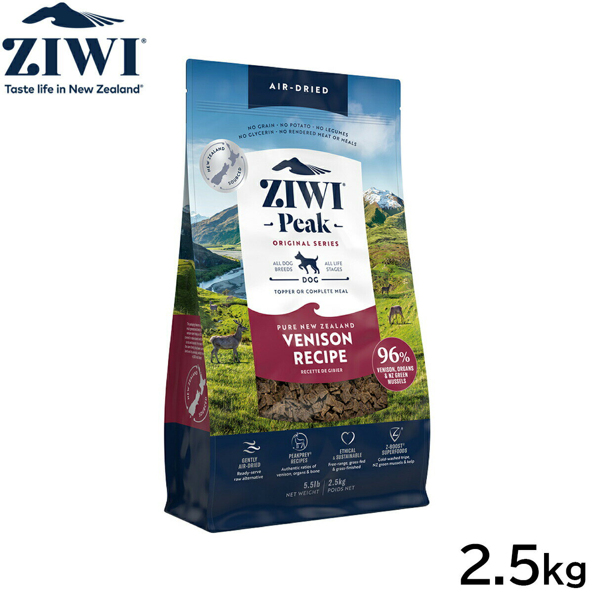  ZIWI ɥ饤 ɥåա ٥˥ 2.5kg̵  ̵ź ԡ