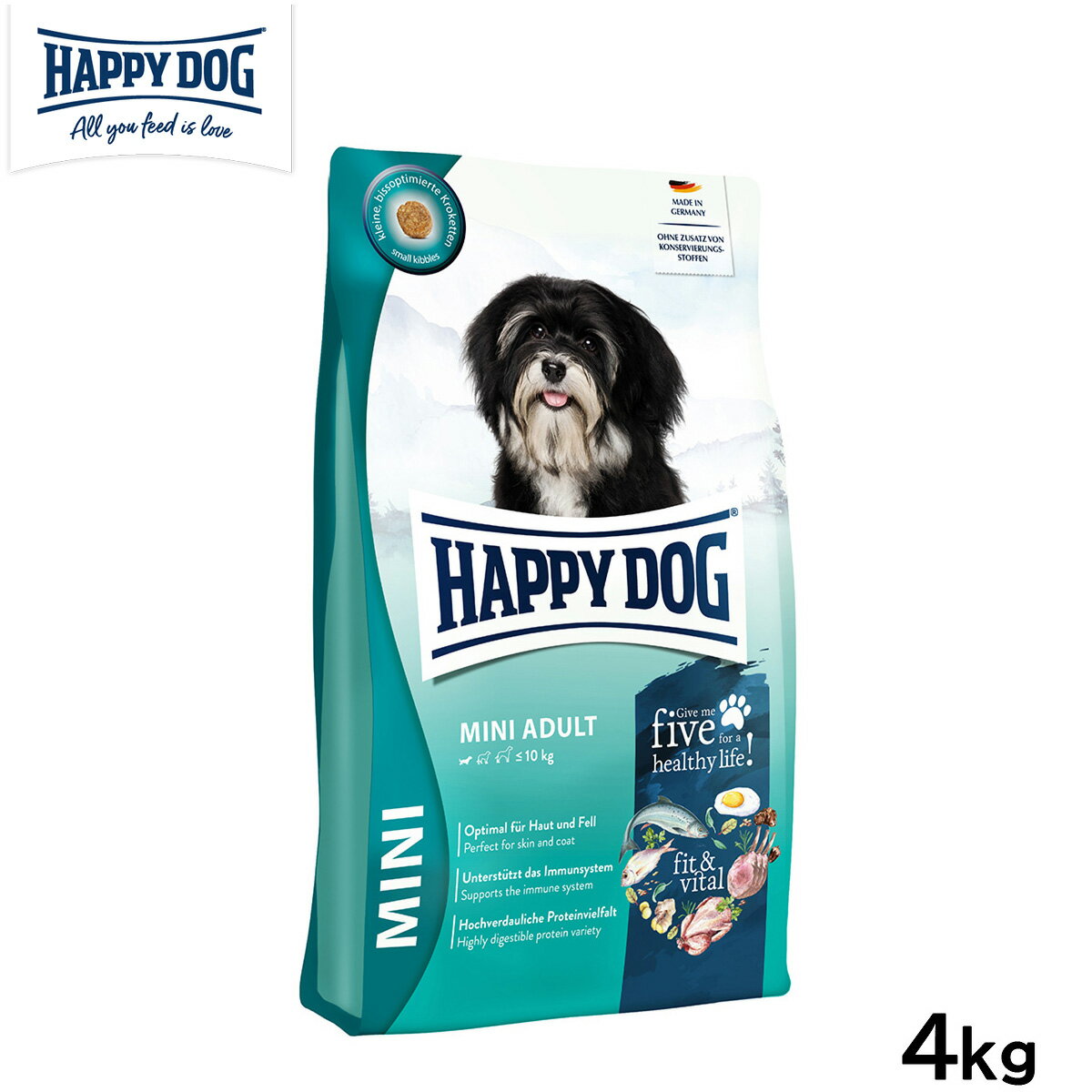 ϥåԡɥå HAPPY DOG ɥåա ߥ եåȡХ ȡѡ 4kg̵
