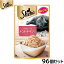シーバ キャットフード リッチ お魚ミックス かつお・サーモン入り 35g×96個セット【送料無料】 マースジャパン 猫用