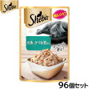 シーバ キャットフード リッチ お魚にかつお節添え 35g×96個セット【送料無料】 マースジャパン 猫用