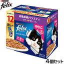 ピュリナ フィリックス パウチ やわらかグリル 子ねこ お魚お肉バラエティ 50g×12袋入×4個セット【送料無料】 猫用 キャットフード