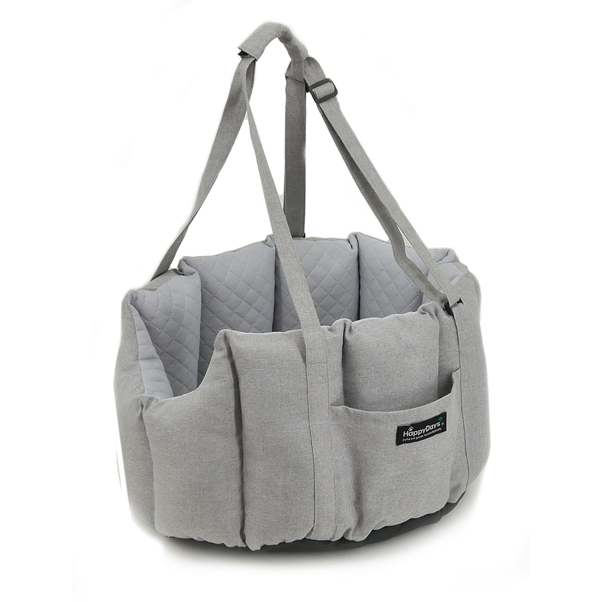 【店内ポイント最大40倍！本日限定！】Happy Days ドライブベッド＆キャリー グレー ドライ ...