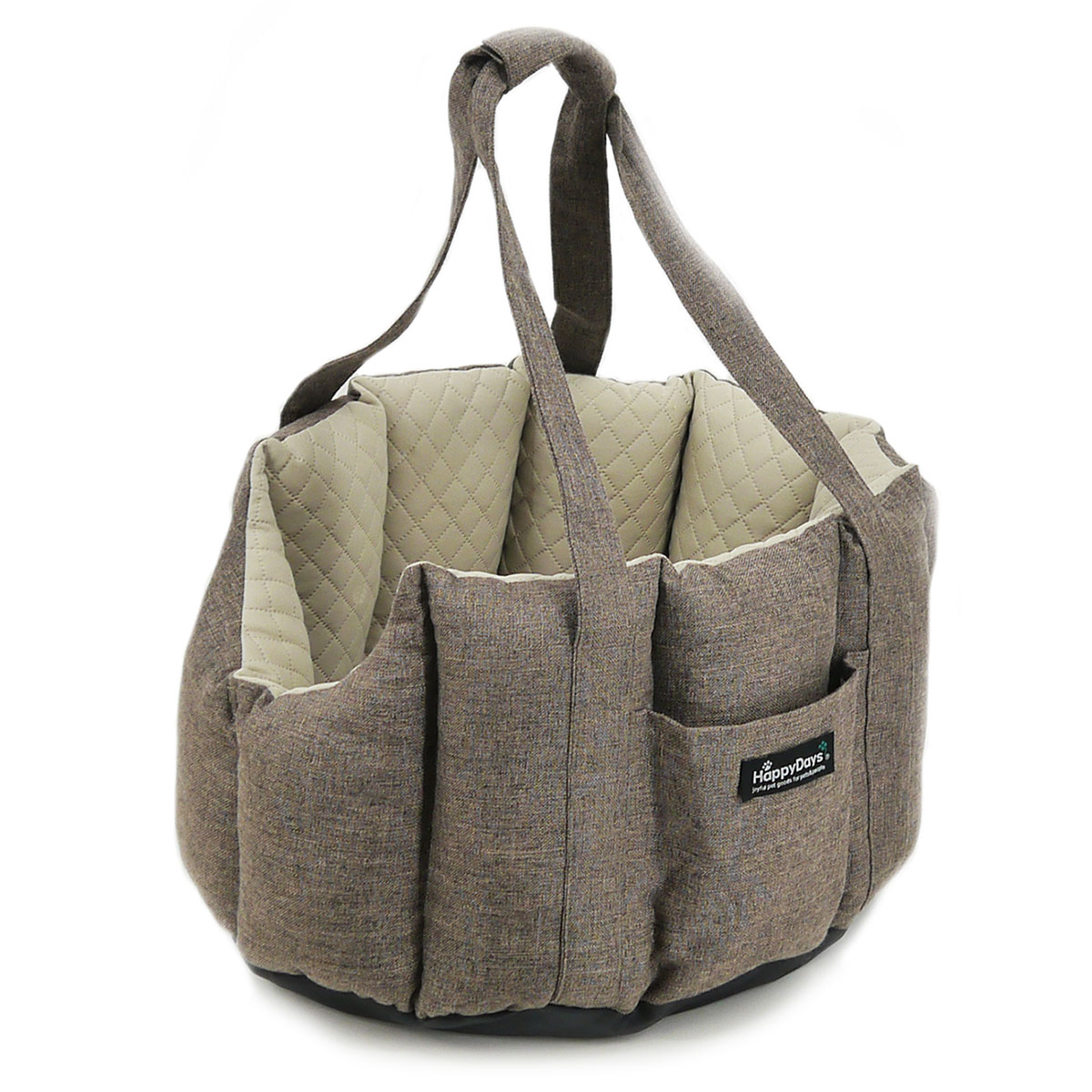 【店内ポイント最大40倍！本日限定！】Happy Days ドライブベッド＆キャリー ブラウン ドラ ...