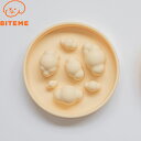 バイトミー BITE ME 胃もたれ防止シリコン食器 クリーム 犬"