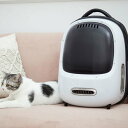 ペットキット PETKIT スマート キャリア ブリージー ホワイト 犬 猫 ペットキャリー リュック ハード 自動送風 風速調節 ライト おでかけ USBコード